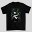 Camiseta Basica Unissex Demon Slayer Tokito Kanji Raios