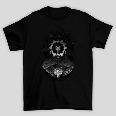 Camiseta Básica Unissex Art Estação Interestelar