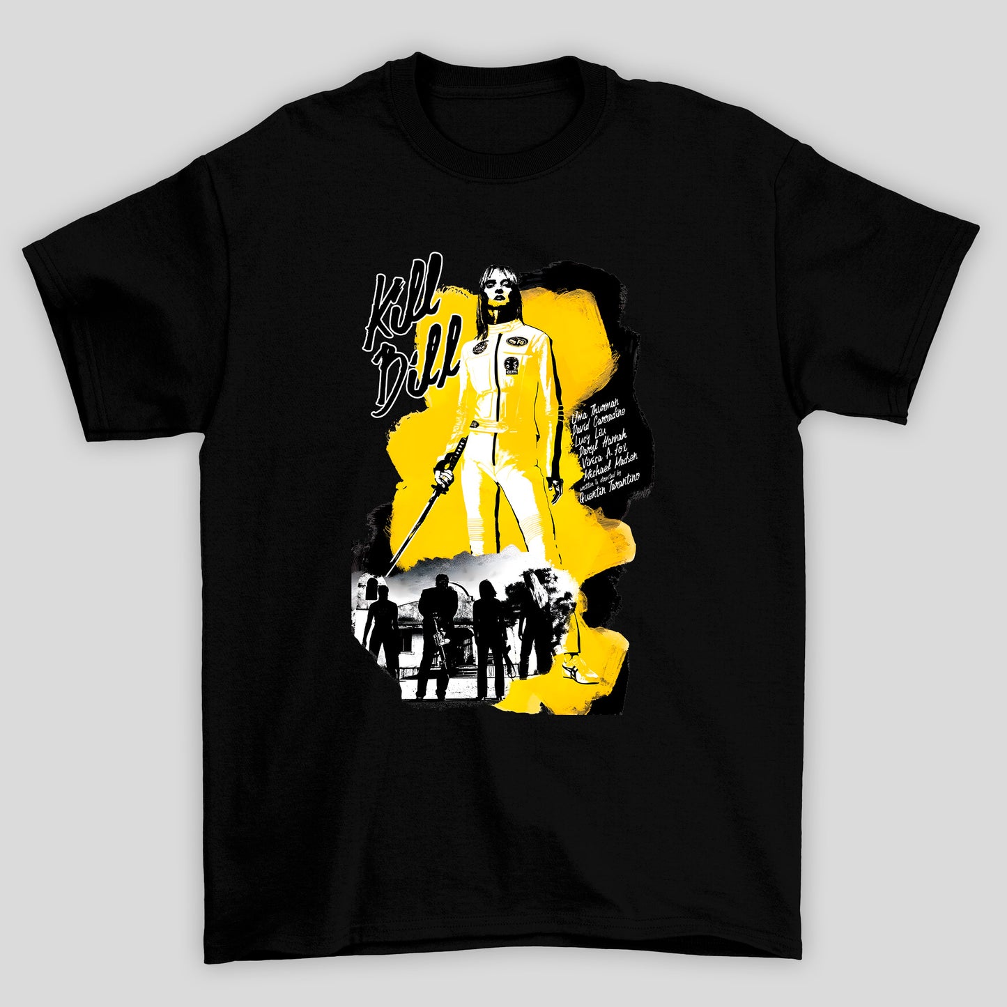 Camiseta Básica Unissex Kill Bill Pintura