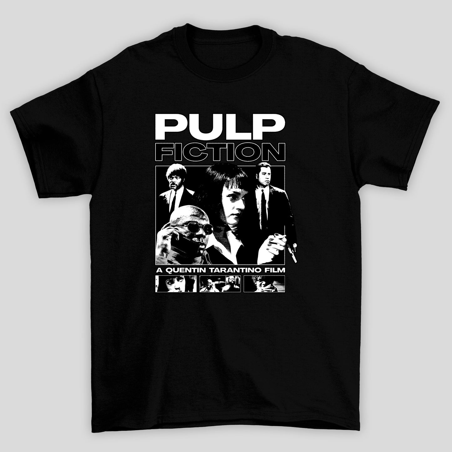 Camiseta Básica Unissex A Quentin Tarantino Film Pulp Fiction