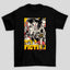 Camiseta Básica Unissex Arte Personagens Pulp Fiction