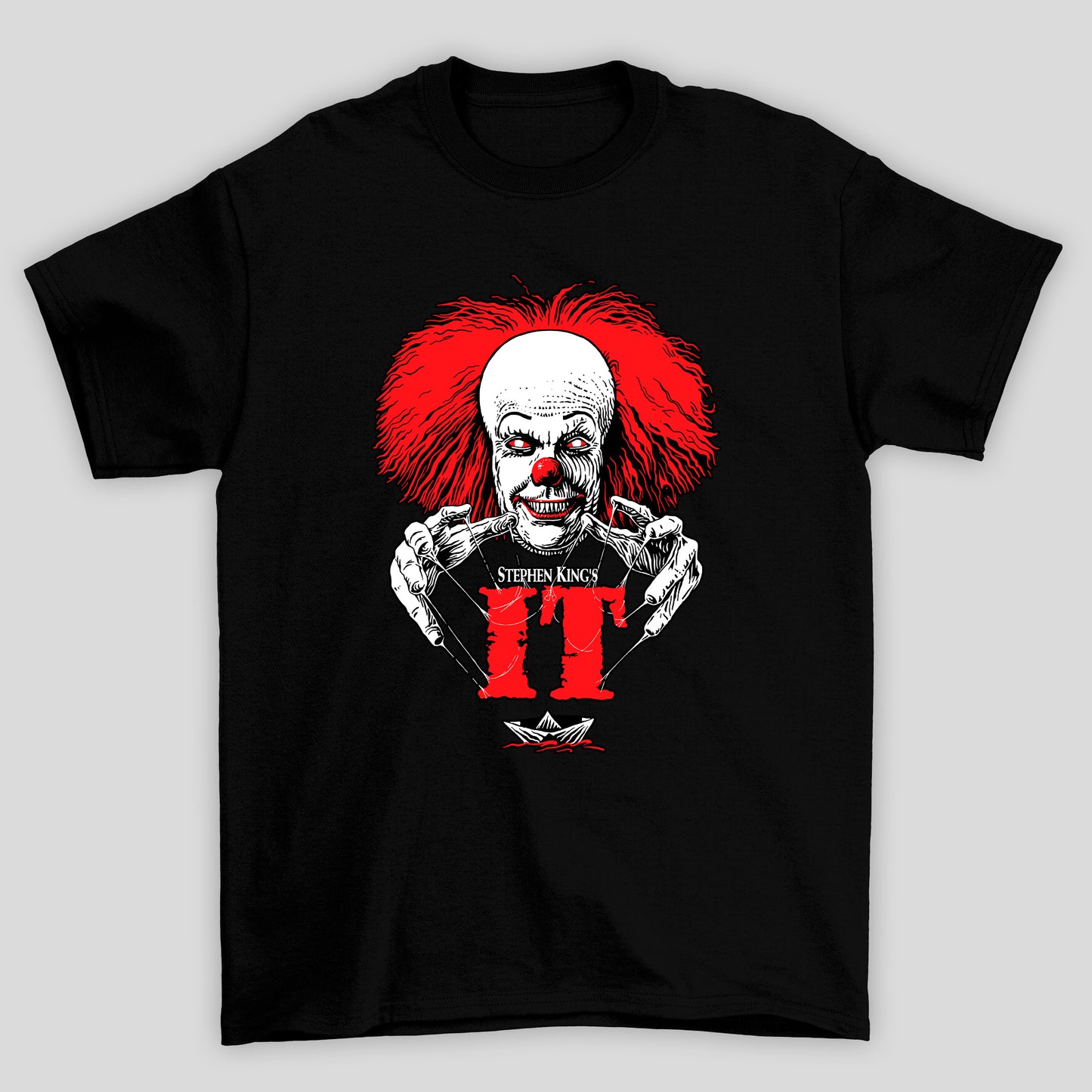 Camiseta Básica Unissex Stephen Kings Old IT A Coisa
