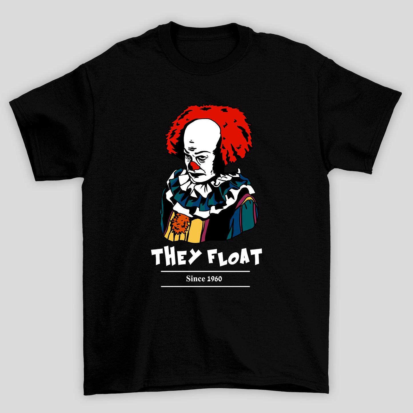 Camiseta Básica Unissex They Float Old IT A Coisa