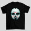 Camiseta Básica Unissex Mascara Lago Silhueta Jason Sexta Feira 13