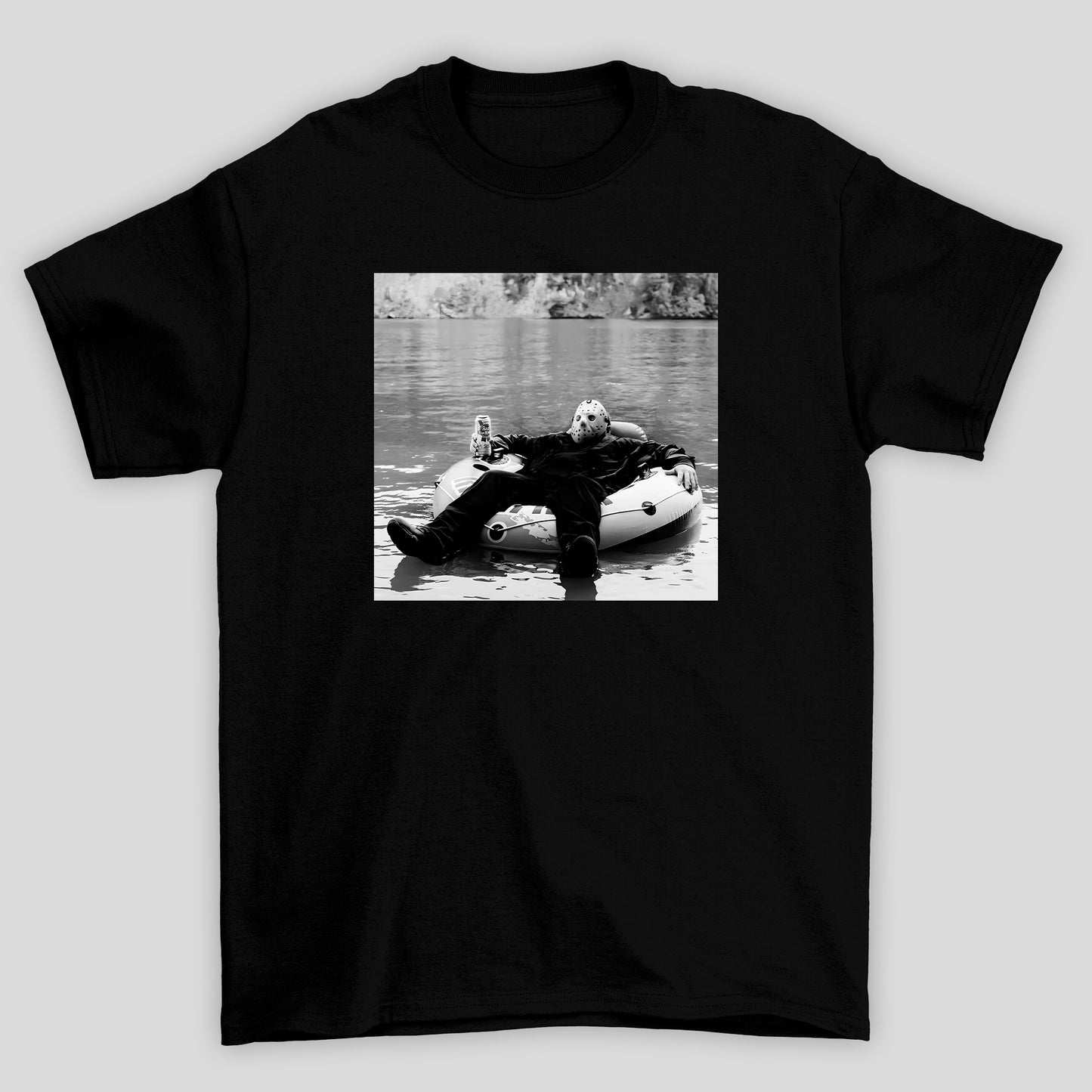 Camiseta Básica Unissex Jason Boia Lago Sexta Feira 13