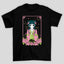 Camiseta Básica Unissex The Apothecary Diaries Maomao Kanji Flores