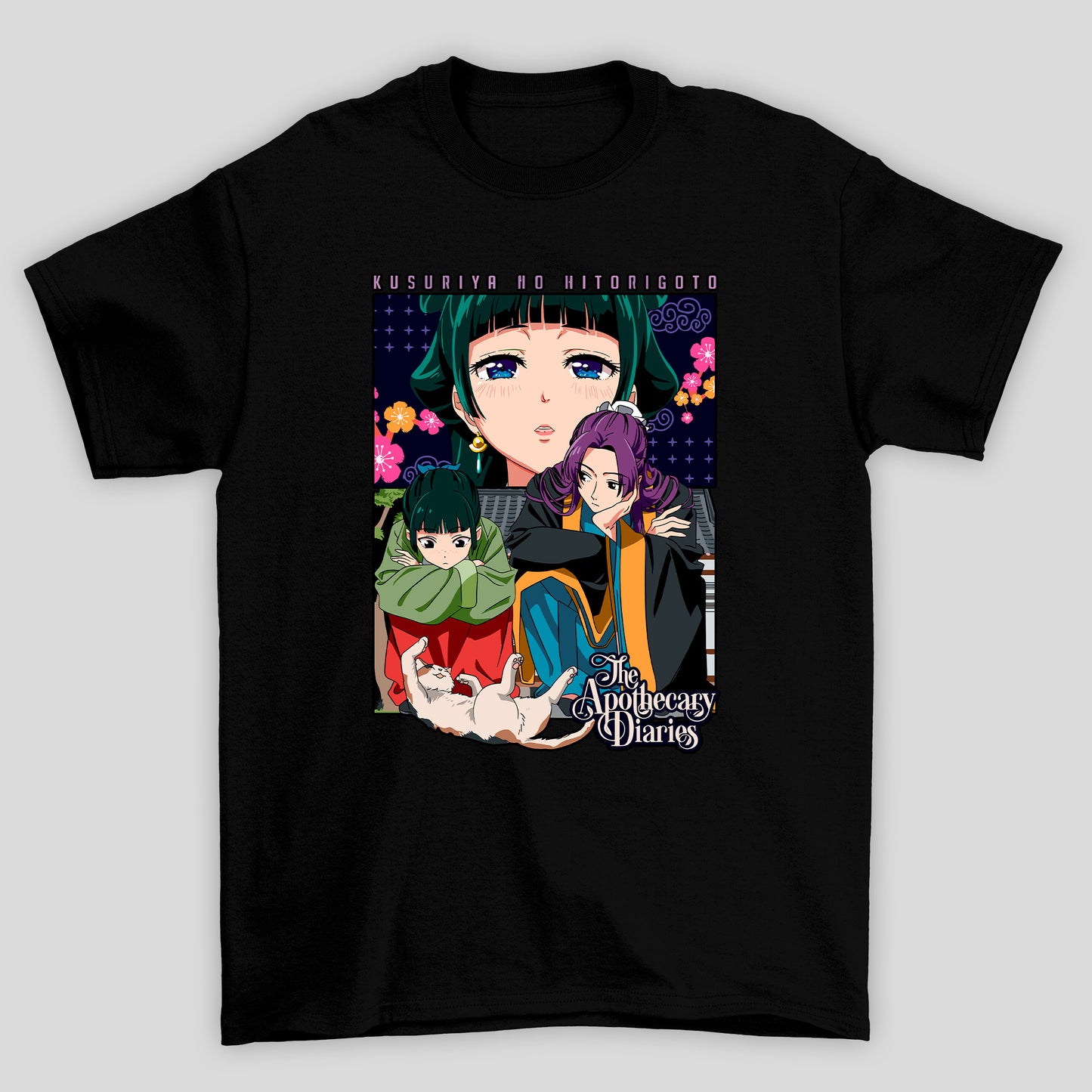 Camiseta Básica Unissex The Apothecary Diaries Maomao Ah-Duo