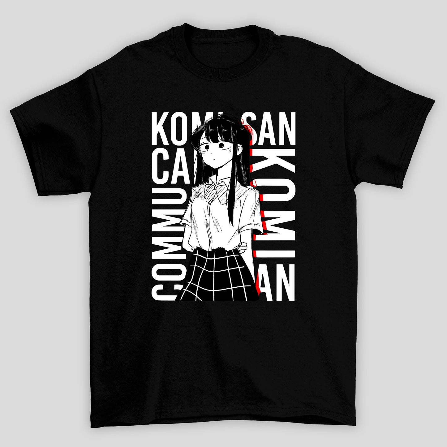 Camiseta Básica Unissex Komi Texto Komi Cants Communicate