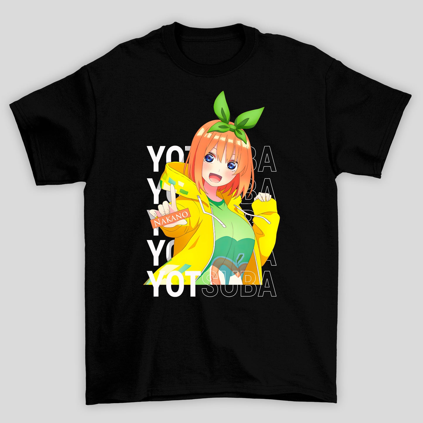 Camiseta Básica Unissex The Quintessential Quintuplets Yotsuba Nakano