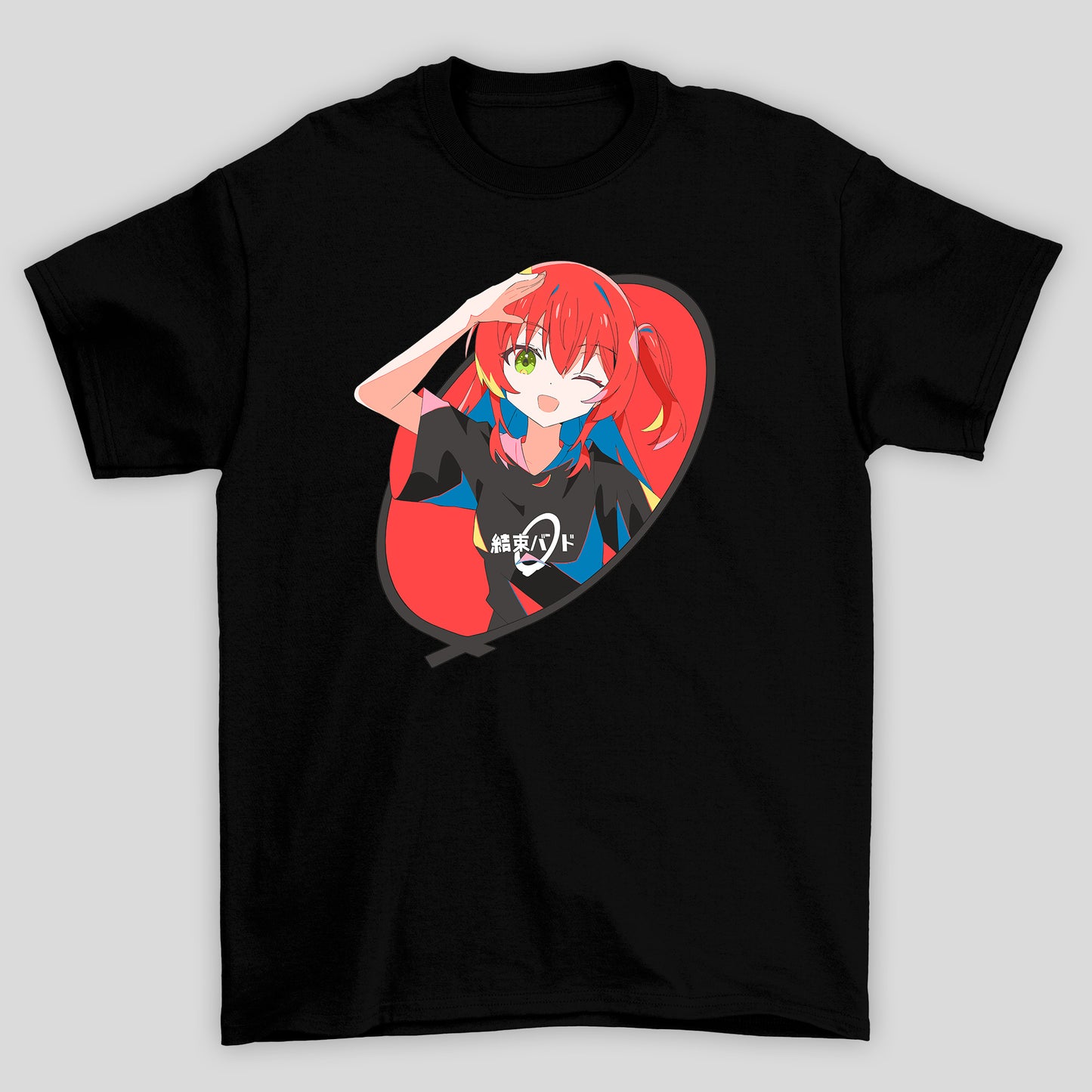Camiseta Básica Unissex Kita Ikuyo Kessoku Bocchi The Rock