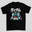 Camiseta Básica Unissex Gundam Kanji RX-78 Graphic