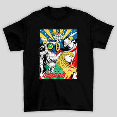 Camiseta Básica Unissex Gundam Mobile Suit W Wing