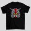 Camiseta Básica Unissex Gundam Capacetes Textos