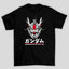 Camiseta Básica Unissex Gundam Kanji Mobile Suit RX-78