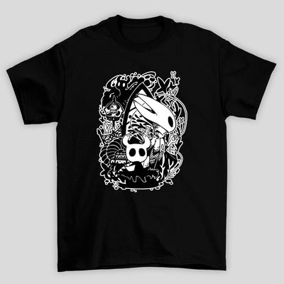 Camiseta Básica Unissex Hollow Knight Hornet Knight Silksong