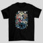 Camiseta Básica Unissex Hollow Knight Personagens Mascaras