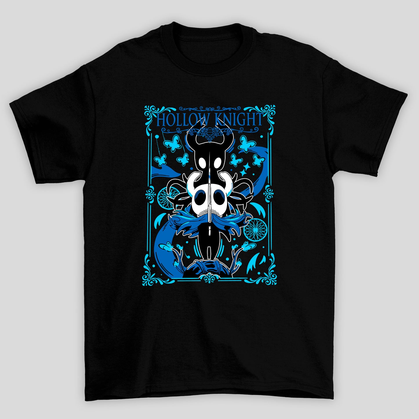 Camiseta Básica Unissex Hollow Knight Sombra