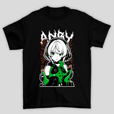 Camiseta Básica Unissex Zenless Zone Zero Anby Demara Face