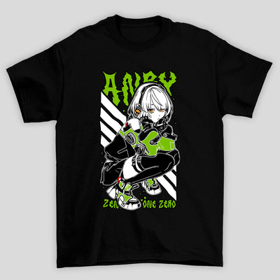 Camiseta Básica Unissex Zenless Zone Zero Anby Demara