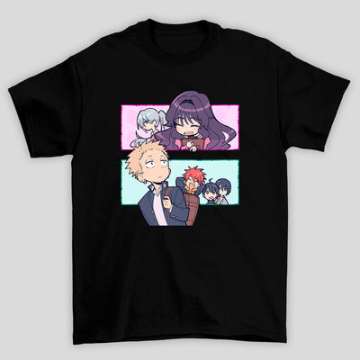 Camiseta Básica Unissex Kaoru Hana Chibbi Personagens