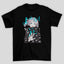 Camiseta Básica Unissex Yofukashi No Uta Nazuna Nanakusa Kanji Azul