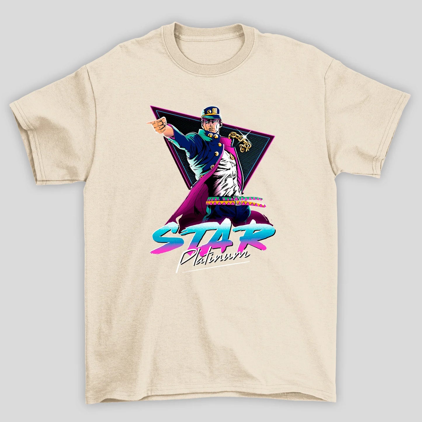 Camiseta Básica Unissex Jojo Bizarre Adventure Anime Star