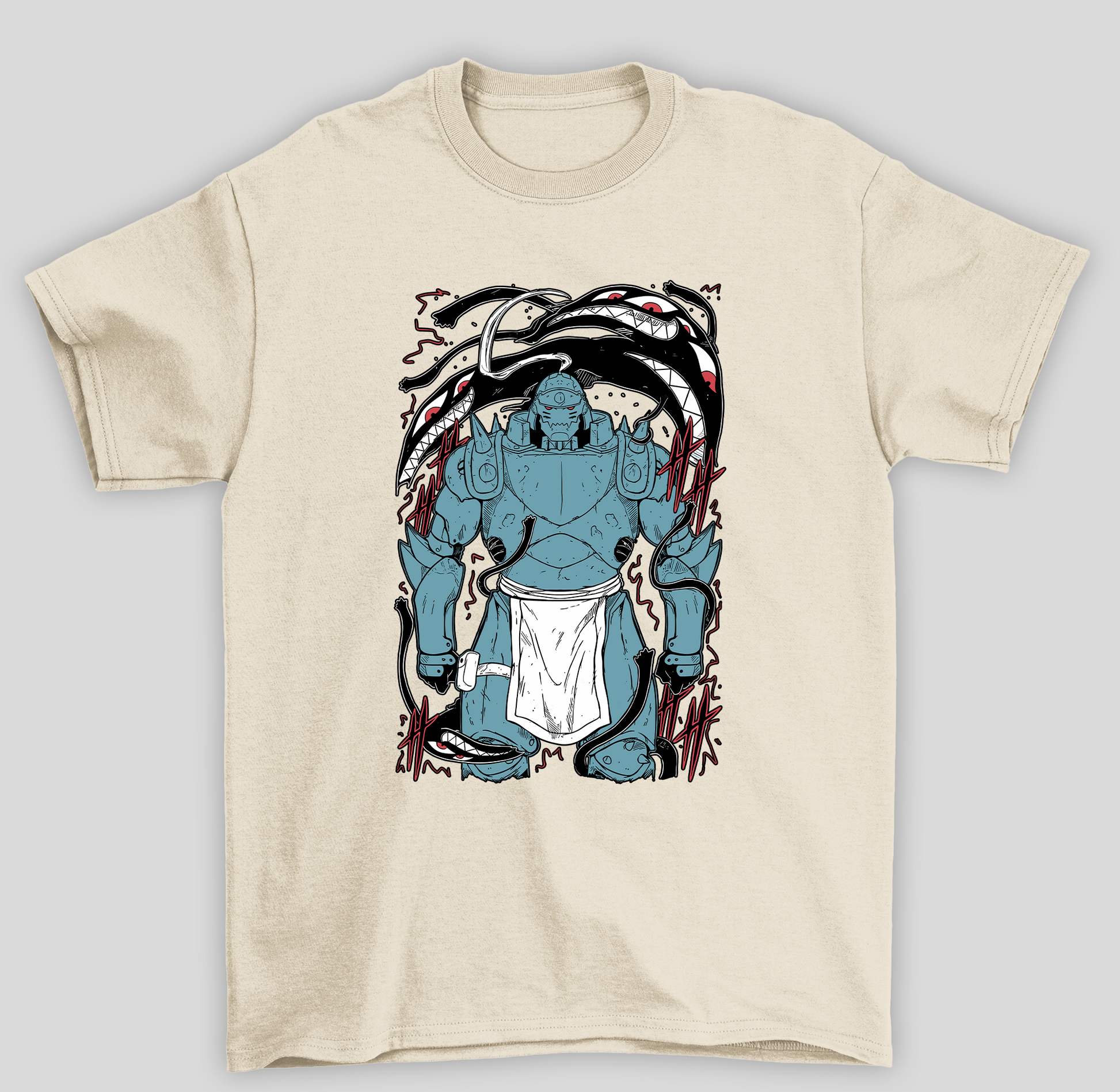 Camiseta Básica Unissex Fullmetal Alchemist Don't Forget- pérola