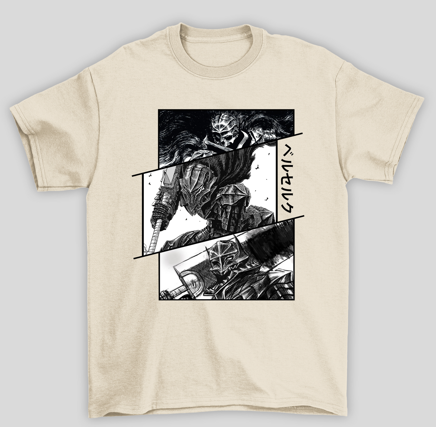 Camiseta Básica Unissex Berserk Anime