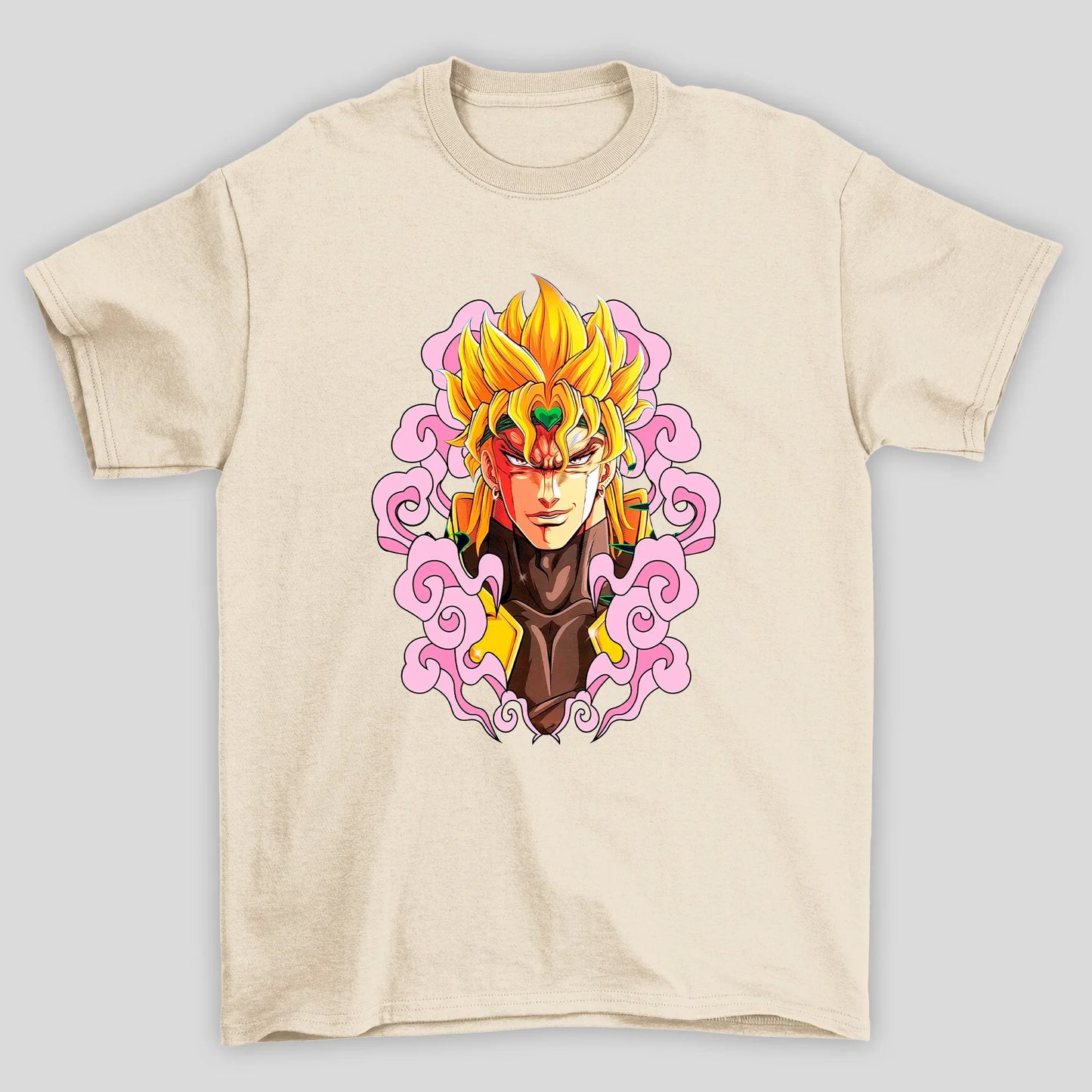 Camiseta Básica Unissex Jojo Bizarre Aventura Anime Dio Brando