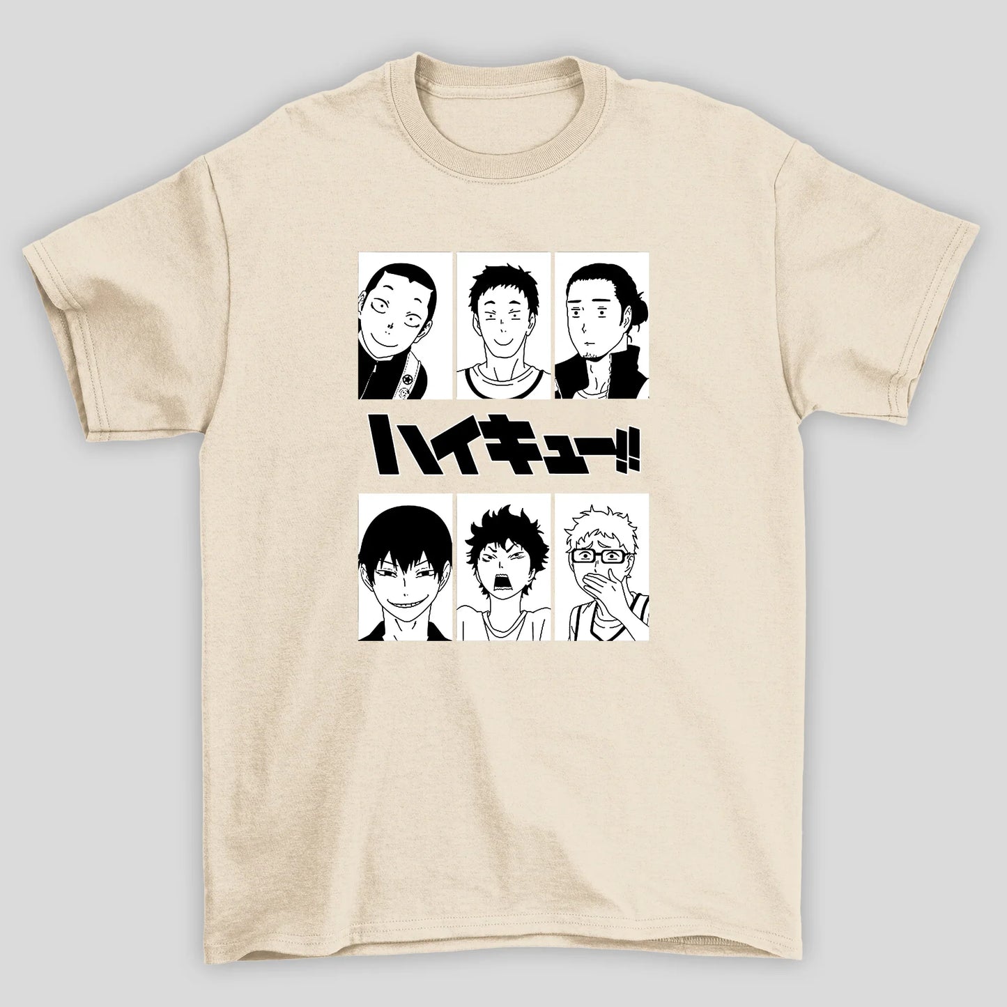 Camiseta Básica Unissex Haikyuu Quadrinhos