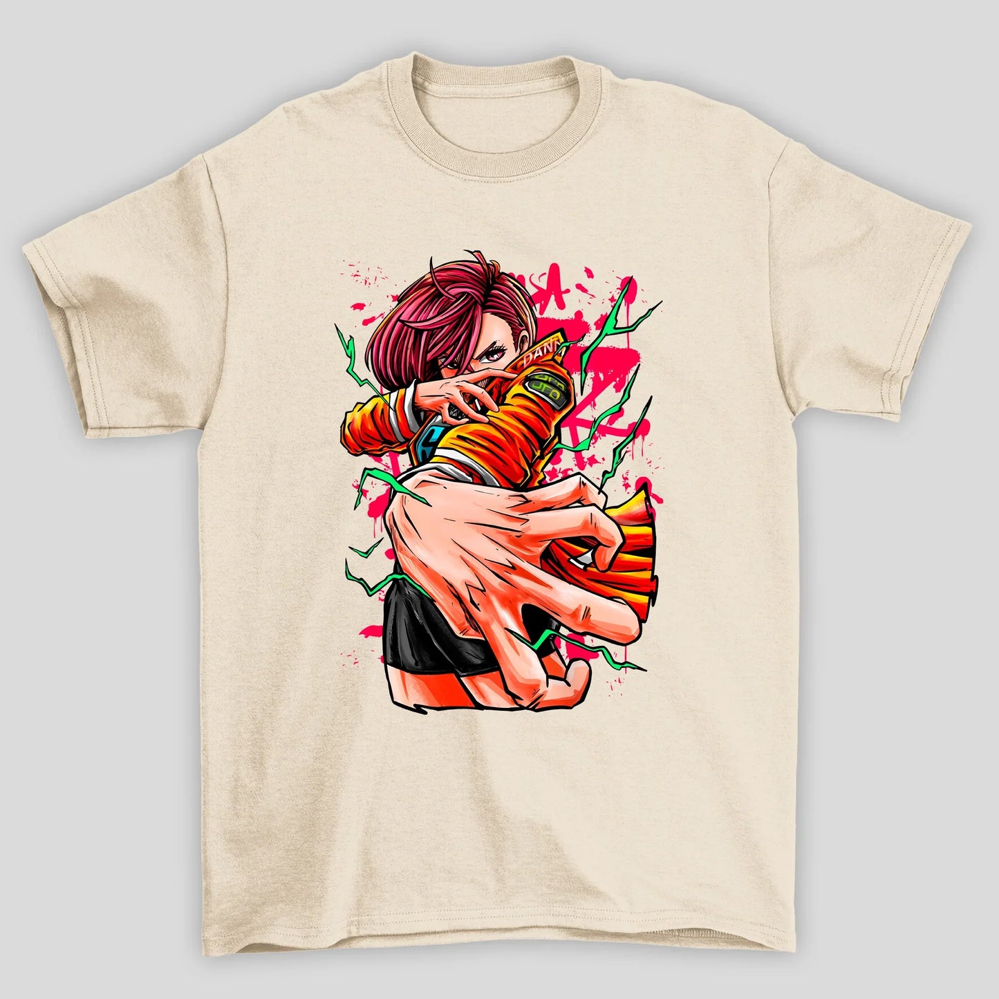 Camiseta Básica Unissex Momo Ayase DANDADAN