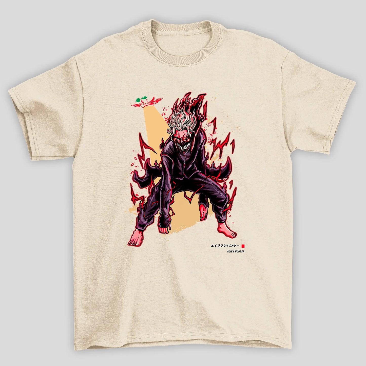 Camiseta Básica Unissex Dandadan Alien Hunter