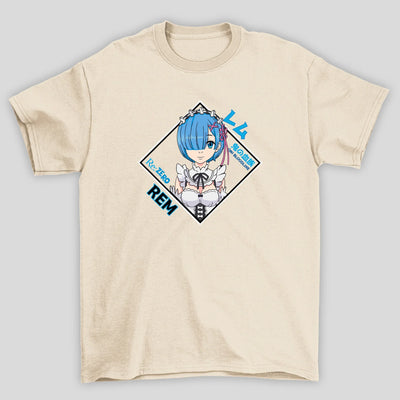 Camiseta Básica Unissex Rem Re Zero