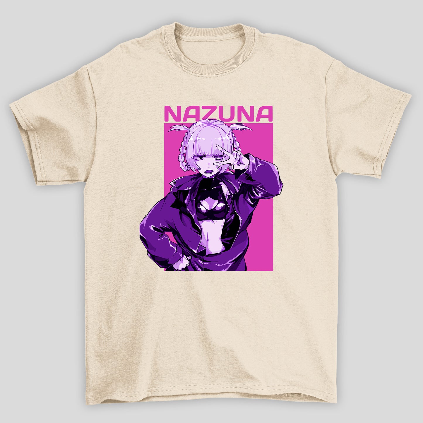 Camiseta Básica Unissex Yofukashi No Uta Nazuna Nanakusa Pokerface