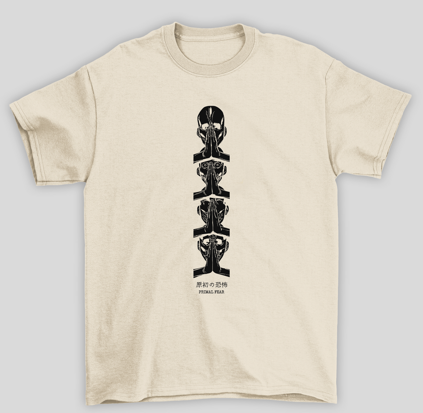 Camiseta Básica Unissex Chainsaw Man Primal Fear