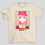 Camiseta Básica Unissex Zero Two Rosto Pirulito Darling In The Franxx