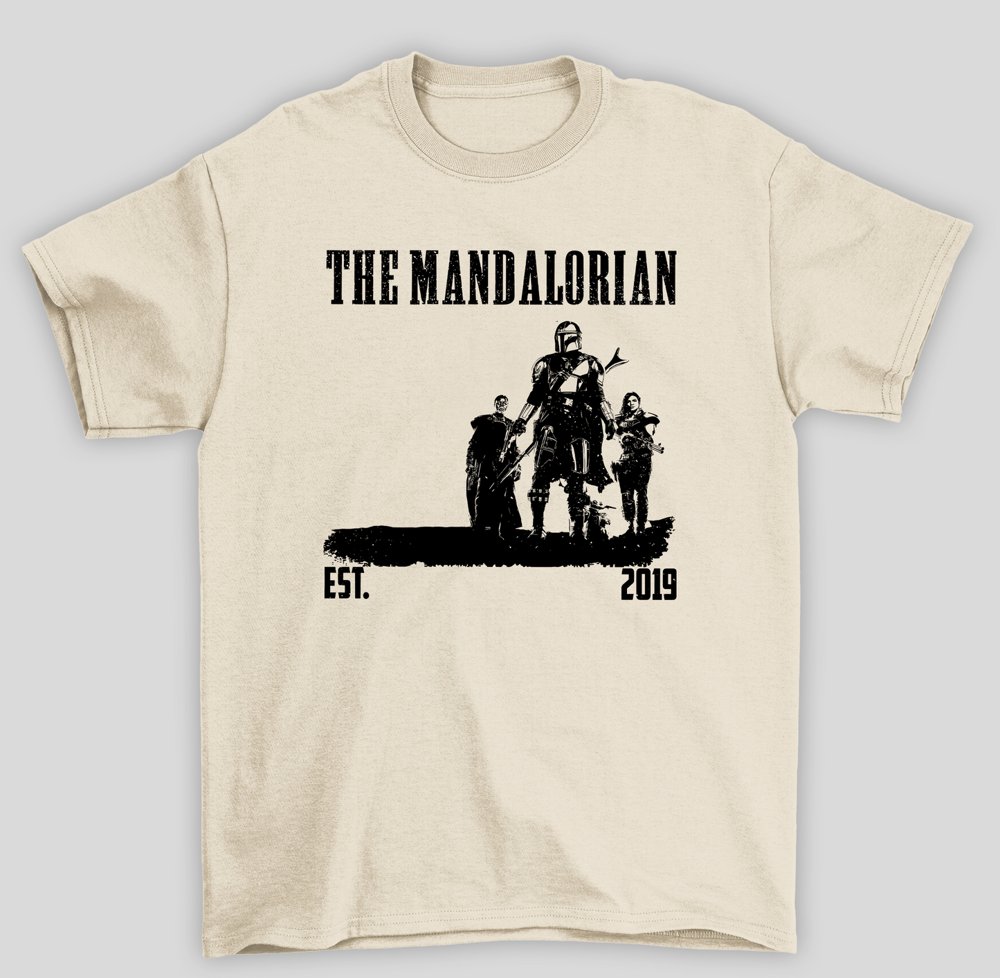 Camiseta Básica Unissex The Mandalorian Squad