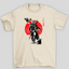 Camiseta Básica Unissex The Mandalorian Sol Japones