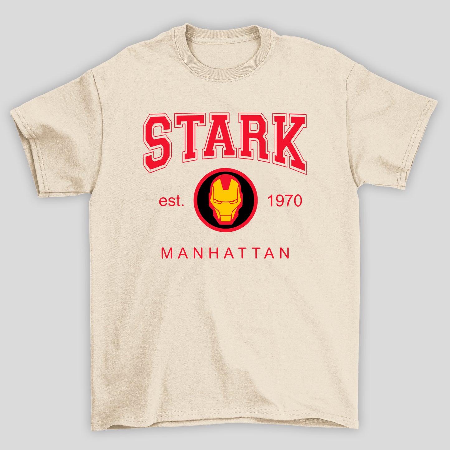 Camiseta Básica Unissex Homem de Ferro Stark Manhattan
