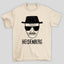 Camiseta Básica Unissex Breaking Bad Heisenberg Desenho Rosto