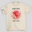 Camiseta Básica Unissex Mother Of Cats Game Of Thrones