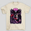 Camiseta Básica Unissex Solo Leveling Sung Cavaleiro Roxo