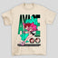 Camiseta Básica Unissex Dandadan Momo Ayase Maos