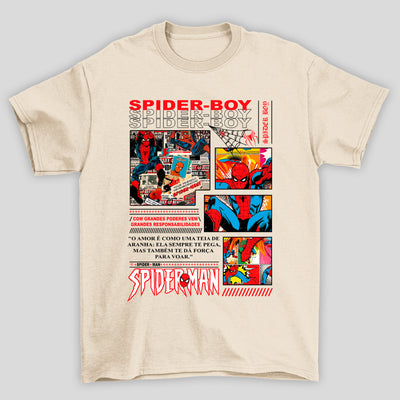 Camiseta Básica Unissex Spider Boy