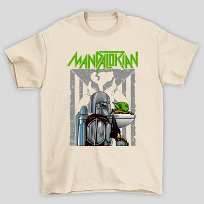 Camiseta Básica Unissex Perfil Baby Yoda Mandalorian