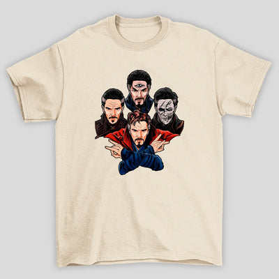 Camiseta Básica Unissex Quatro Dr Strange Multiverse