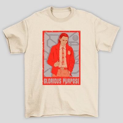Camiseta Básica Unissex Poster Glorious Purpose Loki