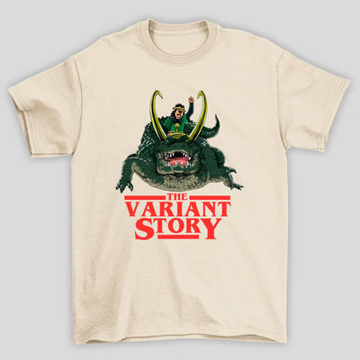 Camiseta Básica Unissex Variant Story Loki Crocodilo