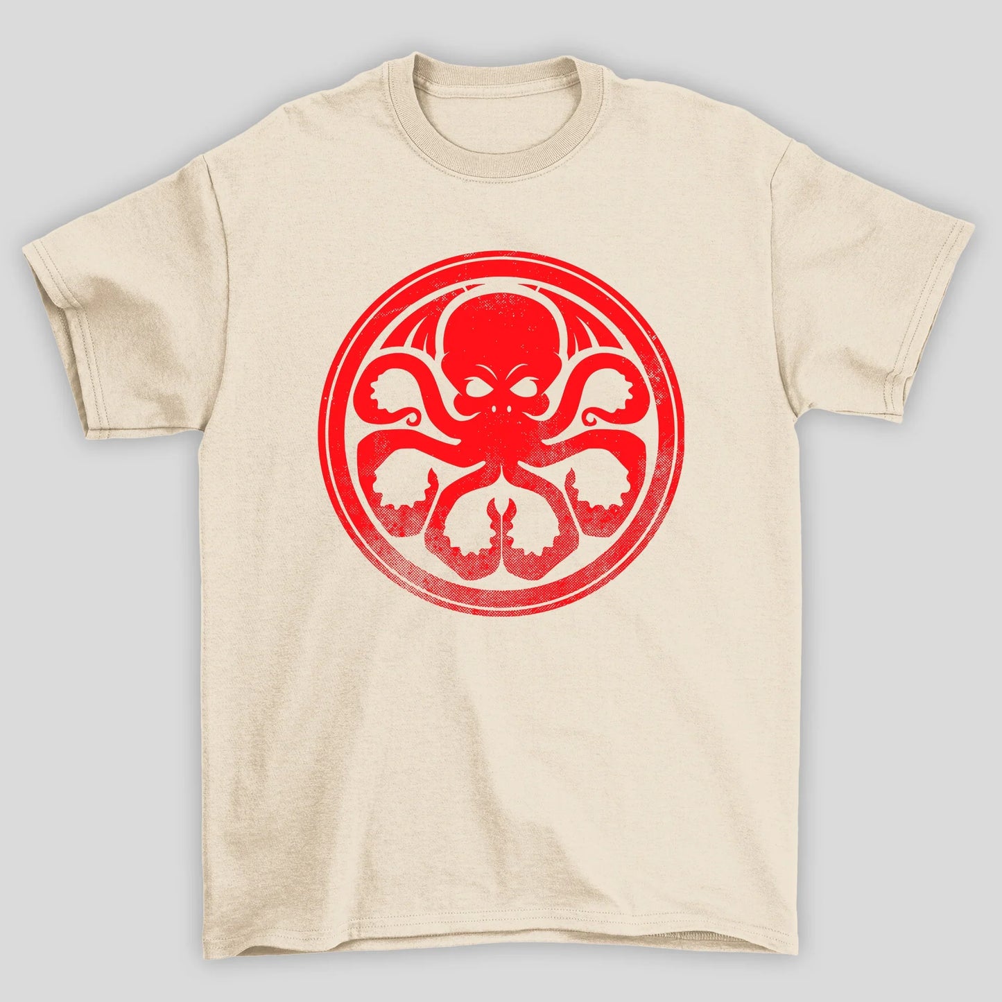 Camiseta Básica Unissex Logo Hydra Capitao America