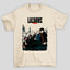 Camiseta Básica Unissex Poster Personagens Cidade Lazarus